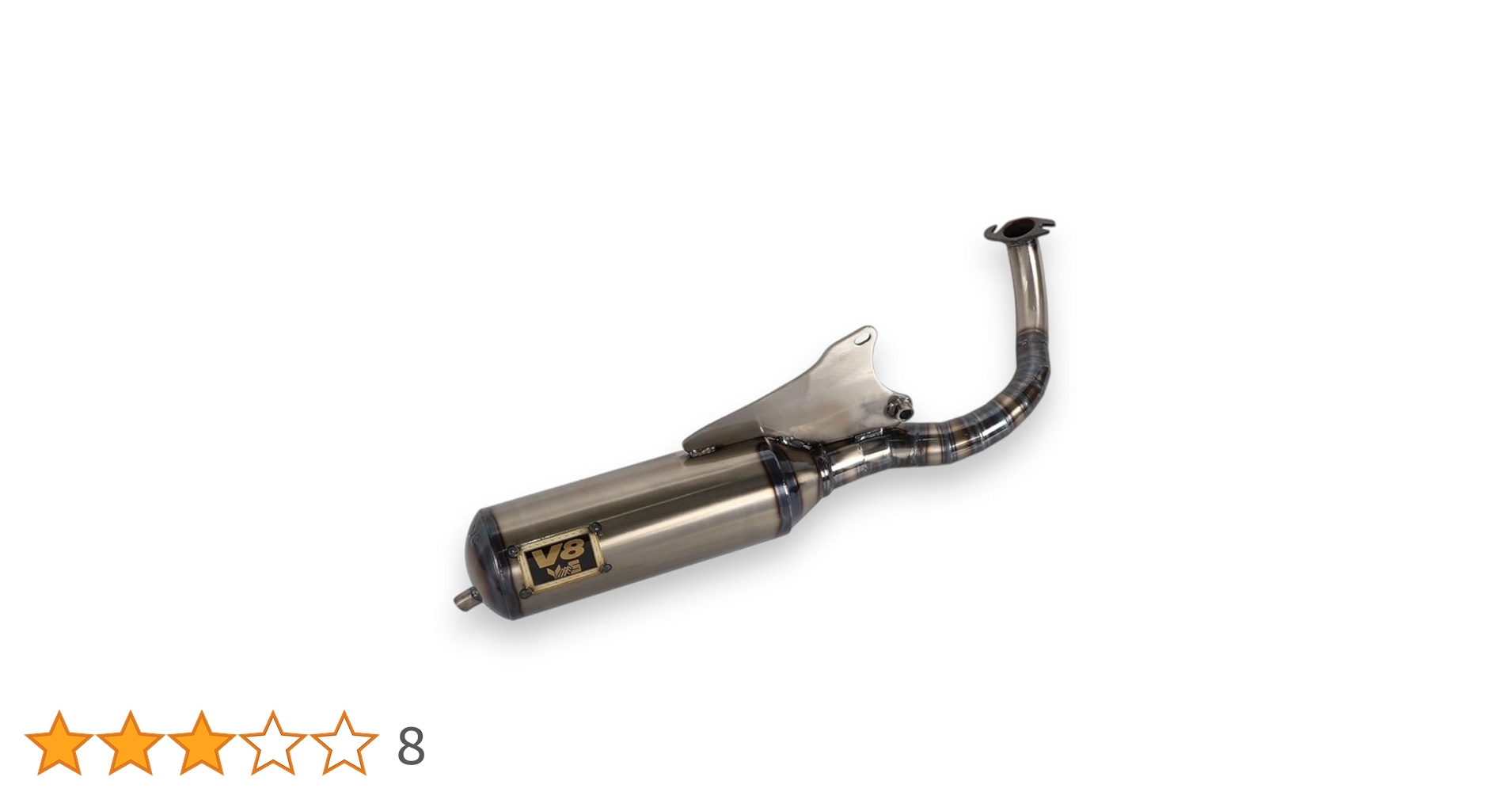 sa16j V8 ステンレスマフラー 50CC-125CC対応 51dJBl+x0OL.jpg_BO30,255,255,